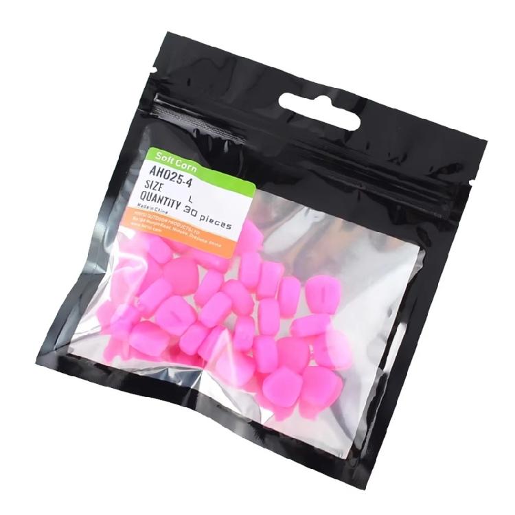 30lots Bright Colored Plastic Bobbers Multicolor Plastic Corn Floaters for Enhances Visibilities In Freshwaters Fishing