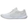 ASICS GEL-TACTIC 13 White Pure Silver Performance Womens Trainers 1072A118-100