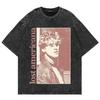 100% Cotton Vintage Washed Mgk The Lost Americana Tour 2025 2026 T Shirt Fashion Men/Women Loose Wash Tees Shirts