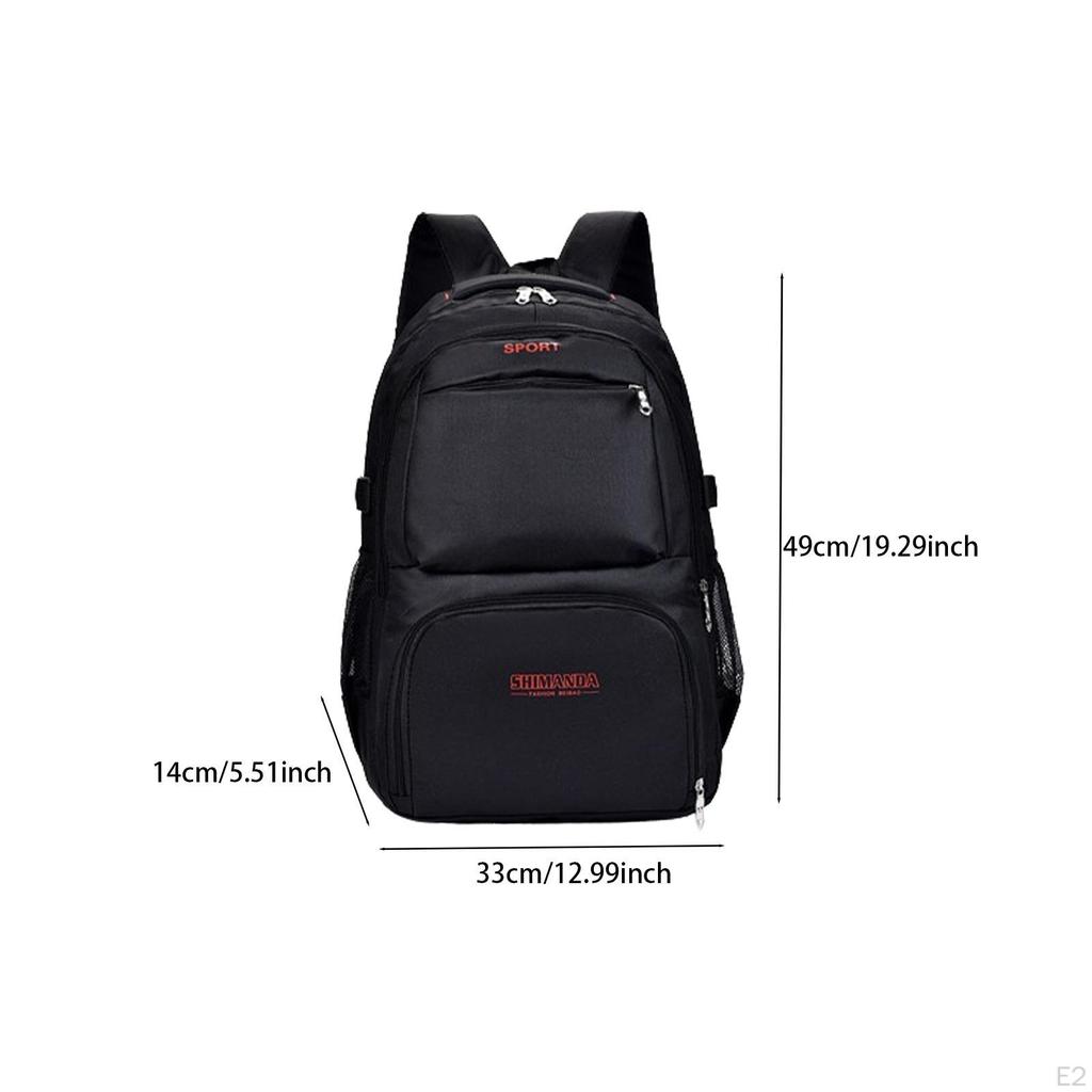 Laptop Backpack Adjustable Strap Fits 15.6inch Notebook Casual Computer Bag