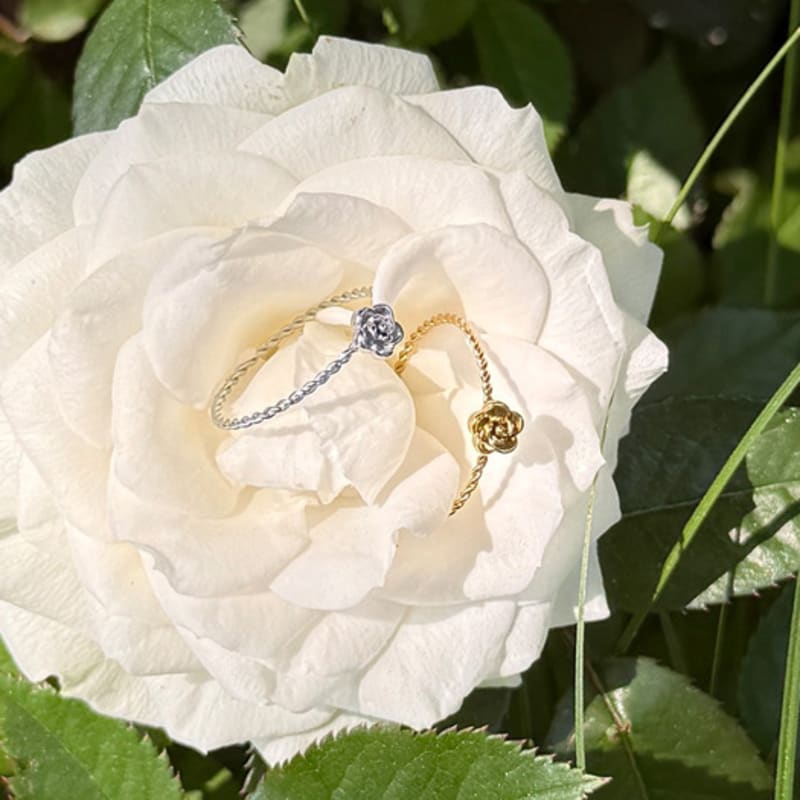 FANTASTIC PLANET mini rose ring (2colors)