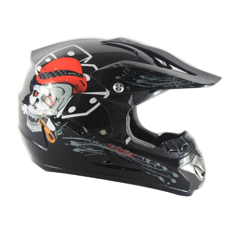 Full Face Motorcycle Helmet Off-Road ATV Dirt Bike Downhill Mountain Youth Karting Adult ABS Safety Gear