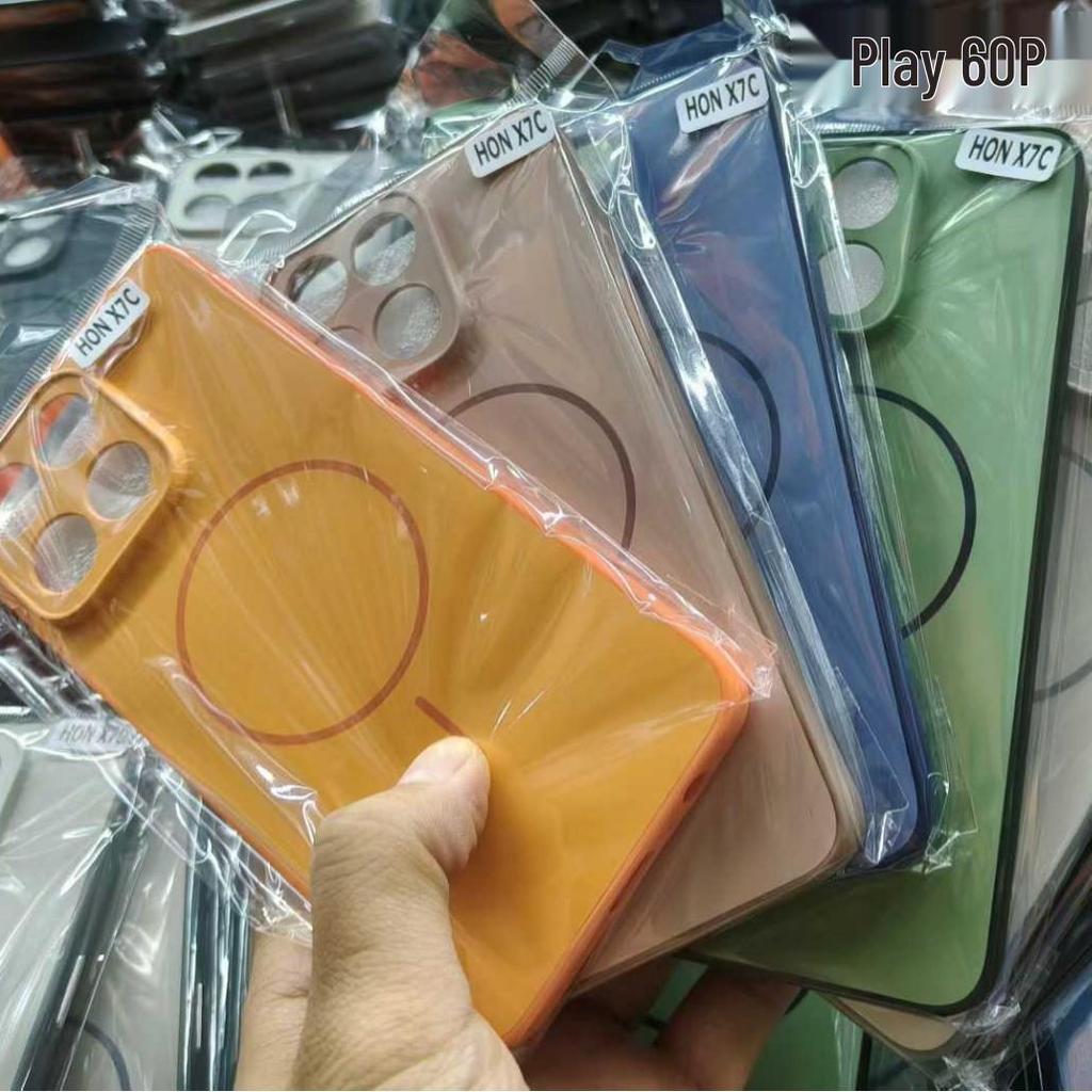 Bunte Zweifarbige Handyhülle für Honor X9D, X9C, X7D, X7C, 400Lite mit Blockdesign und Hautgefühl-Oberfläche