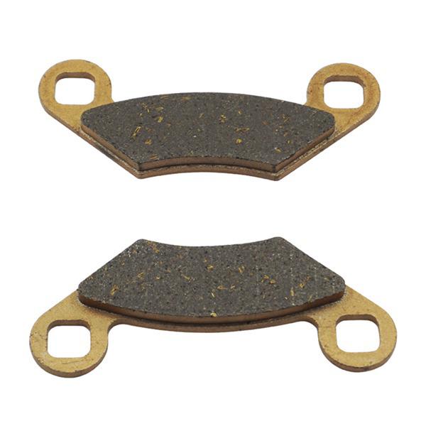 Motorcycle Front & Rear Brake Pad Set for Polaris (As Pictured) none