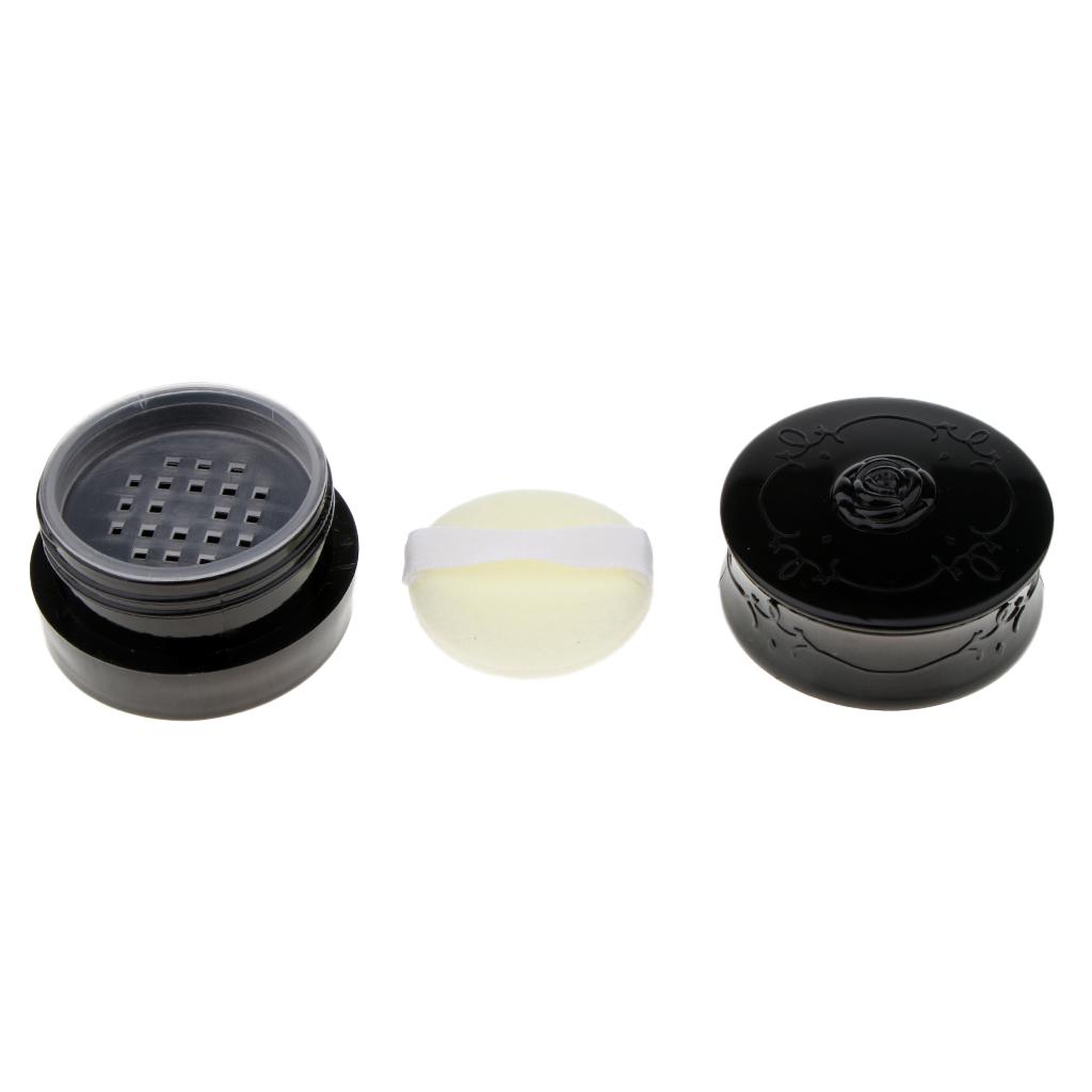 Buy Travel Empty Makeup Loose Powder Container Case with Puff Sifter Black at affordable prices — free shipping, real reviews with photos — Joom Buy Travel Empty Makeup Loose Powder Container Case with Puff Sifter Black at affordable prices — free shipping, real reviews with photos — Joom
