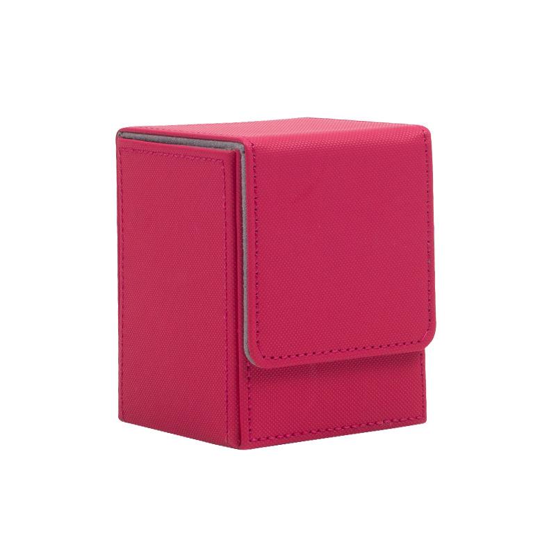 PU Leather Magnetic Card Storage Box - Red Hot Recommendation for Cards