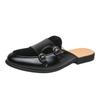 Fashion New Casual Leather Shoes For Men Summer Slip On Loafers Men British Style Leather Shoes Male Comfy Flat Loafers Men Good Quality