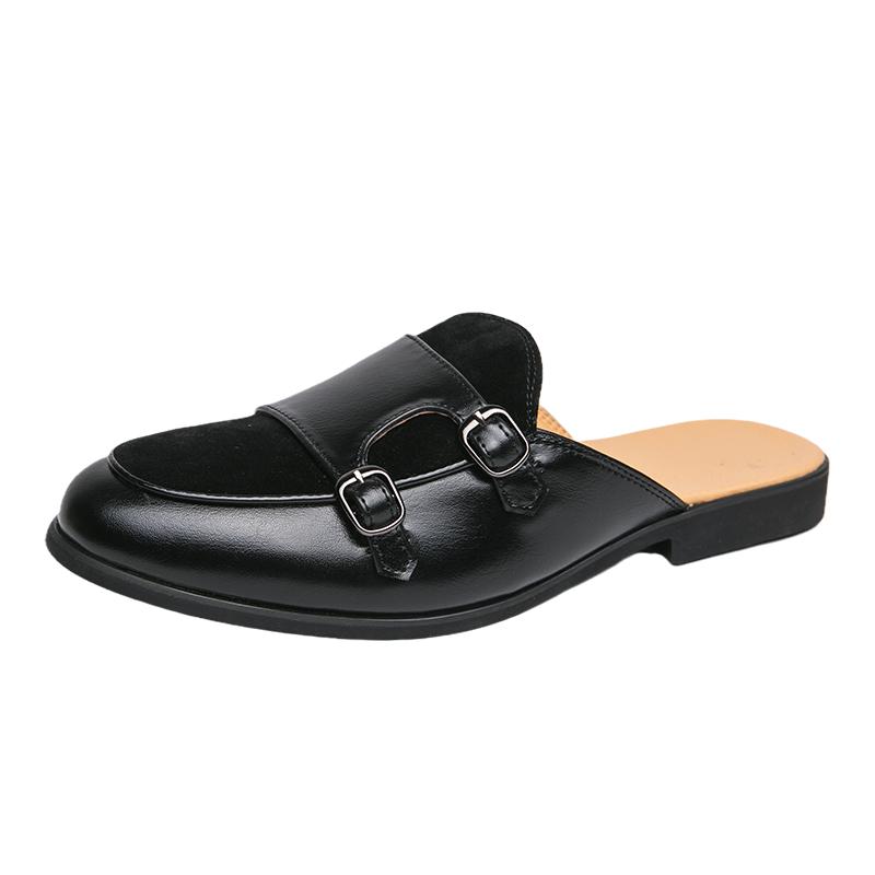 Fashion New Casual Leather Shoes For Men Summer Slip On Loafers Men British Style Leather Shoes Male Comfy Flat Loafers Men Good Quality