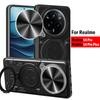 Slide Camera Funda for Realme 14 Pro Plus Case Armor Magnetic Stand Protection Cover for Realme 14 Pro 5G Shockproof Phone Capa