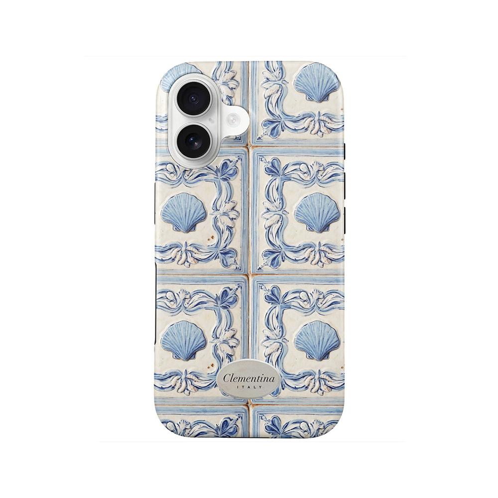 

Luxury Clmj Margarita please Shell Tile Phone Case for iPhone 17 16 15 14 13 12 11 X Air Pro Max Plus Double-layer Back Cover iPhone 13