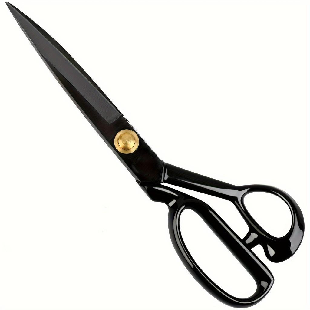 1 Pc Heavy Duty Tailoring Scissors 8 Inch Heavy Duty Professional Fabric Tailoring Scissors - High Carbon Steel Industrial Strength Sharp Scissors