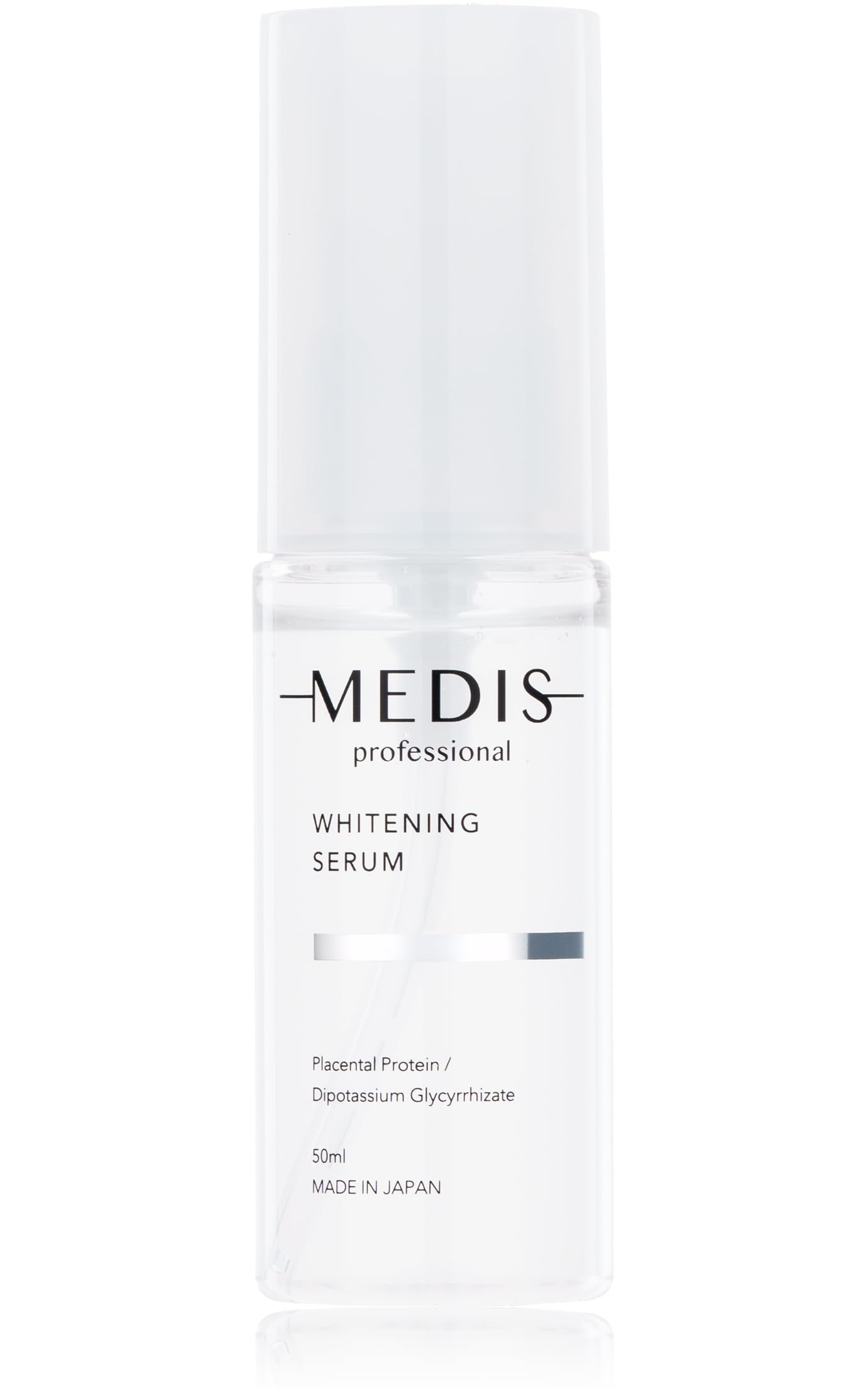 

Medis White Отбеливающая сыворотка пятна и веснушки x Содержит активный ингредиент плацента x Квази-препарат [Предотвращает 50 мл]