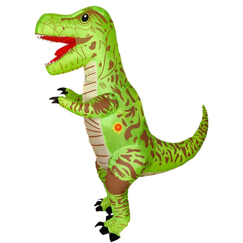 Dětský legrační kostým maskota dinosaura - Tyrannosaurus Rex Halloweenské představení Rekvizity