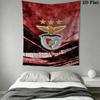 S.L. Benfica Wall Tapestry Aesthetic Wall Hanging Printed Fabric Blanket Decorative Tapestries for Bedroom Living Room Home Decor