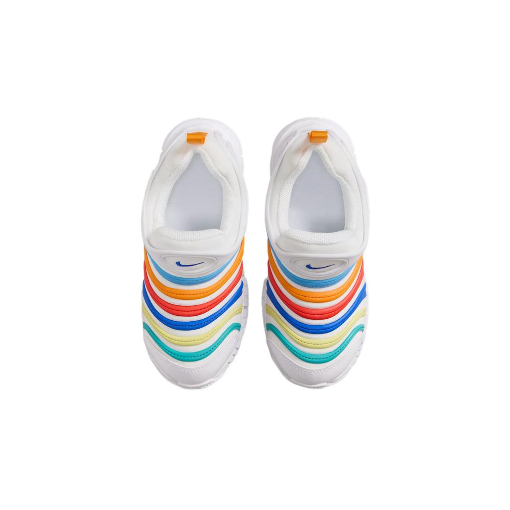 (PS) Nike Dynamo Free 'White Multi-Color' Kids' 343738-106