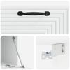 Wall Mounted TV Cabinet White 59.5 x 41 x 30 cm Particleboard