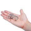 15Pcs Metal Wire Puzzles Brain Teaser Metal Wire Puzzles Educational Toy Gift