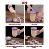 Plastic Batter Separators with Squeeze Handle and Measuring Marks Accurate Batter Distribution for Home Baking Use