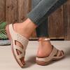 Fashion Summer Hollow Wedge Sandals for Women New Orthopedic Arch Support Sandals Female Comfortable Non Slip Platform Sandalias Mujer