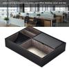 Household Storage Tray PU Leather Desktop Organizer Versatile Storage Organizer  Coffee Table