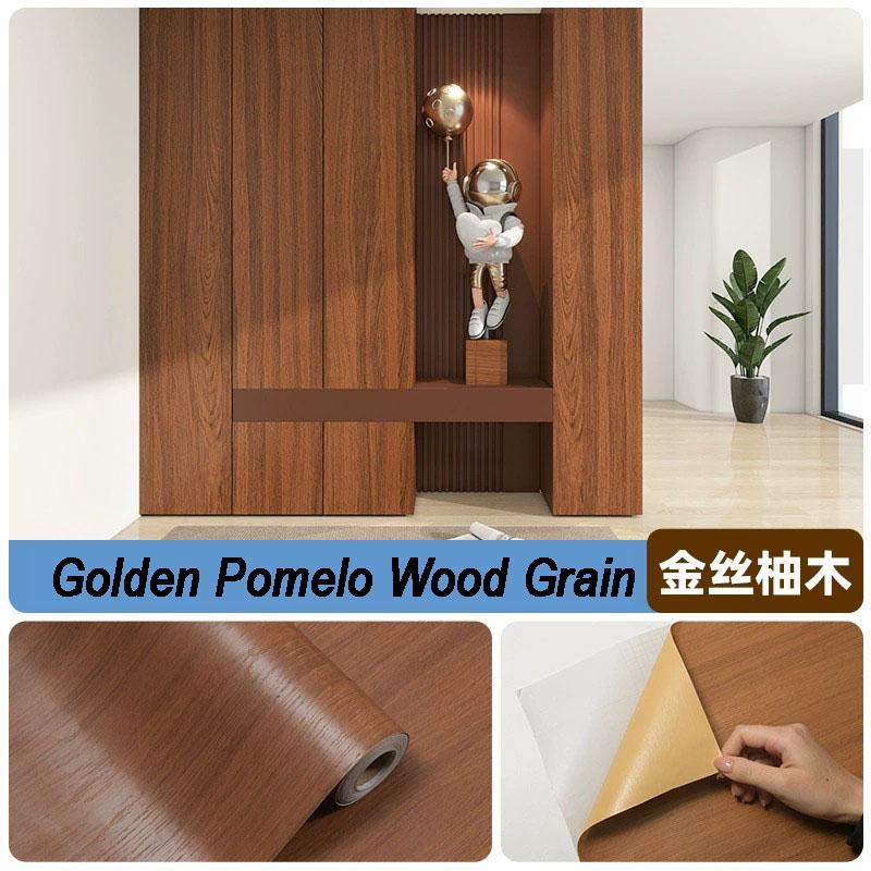 40CMx2M Selbstklebende Holzmaserung Möbelaufkleber PVC Tapete Schränke Folie Vinyl Arbeitsplattenaufkleber Für Möbel Küche