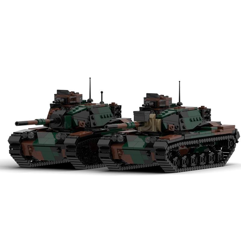 CLassic M60 Military Vehicles Tank Sets Pattons Army Vehicle Model Building Blocks DIY Brick Kids Toys Classical Military