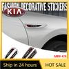 2026 Heißer Autoaufkleber 2 Stück Auto Metall Logo Karosserie Seitenkotflügel Messer Abzeichen Aufkleber für KIA Rio Soul K5 K3 Sportage Ceed Sorento
