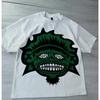 STREETRICH Y2k Harajuku Streetwear Men and Women Short Sleeved Fashion New Cartoon Print Design Shirt Retro Hip Hop Trend Oversized T-Shirt