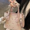 Autumn and Winter Popular Contrasting Color Small Bag Women's New Spring and Summer Embossed Handbag Women's Messenger Bag
