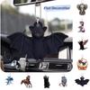 Creative Bat Black Cat Car Hanging Decoration Acrylic Cartoon Style Animal Shape