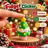 Mini Fidget Clicker Toy 3D Printed Stress Relief Toy Sensory Toy Push Click Fidget Toy  Christmas