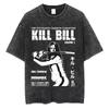 Heißer Verkauf Kill Bill Vol.1 Lustig Still Grafikdruck T-Shirt Vintage Gewaschene Baumwolle Herren Damen Streetwear Mode Sommer Neues T-Shirt Locker Lässig Oversize Oberteil