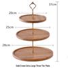Homeglen Nordic Bamboo Dessert & Fruit Display Stand