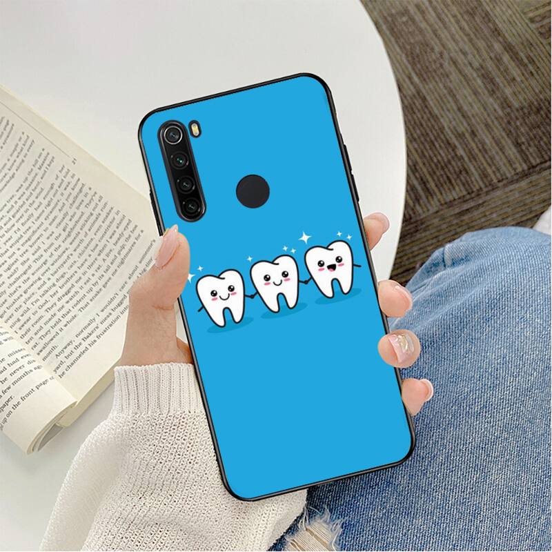 Dentist Teeth Tooth Phone Case For Redmi K20 4X GO for Redmi 6pro 7 7A 6 6A 8 5plus Note 9 Pro Capa
