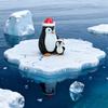 1 piece of Christmas parent-child penguin, creative Christmas/Thanksgiving gift, home decoration/garden bonsai decoration orname