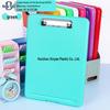 Large Capacity A4 File Box with Pen Slot & Clipboard for A5 Paper Storage