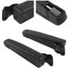 Flexible Position Vehicle Armrest Turning 90° Angle Driver Comfort Support PU Leather Cover Strong Build Works With Specific Cars