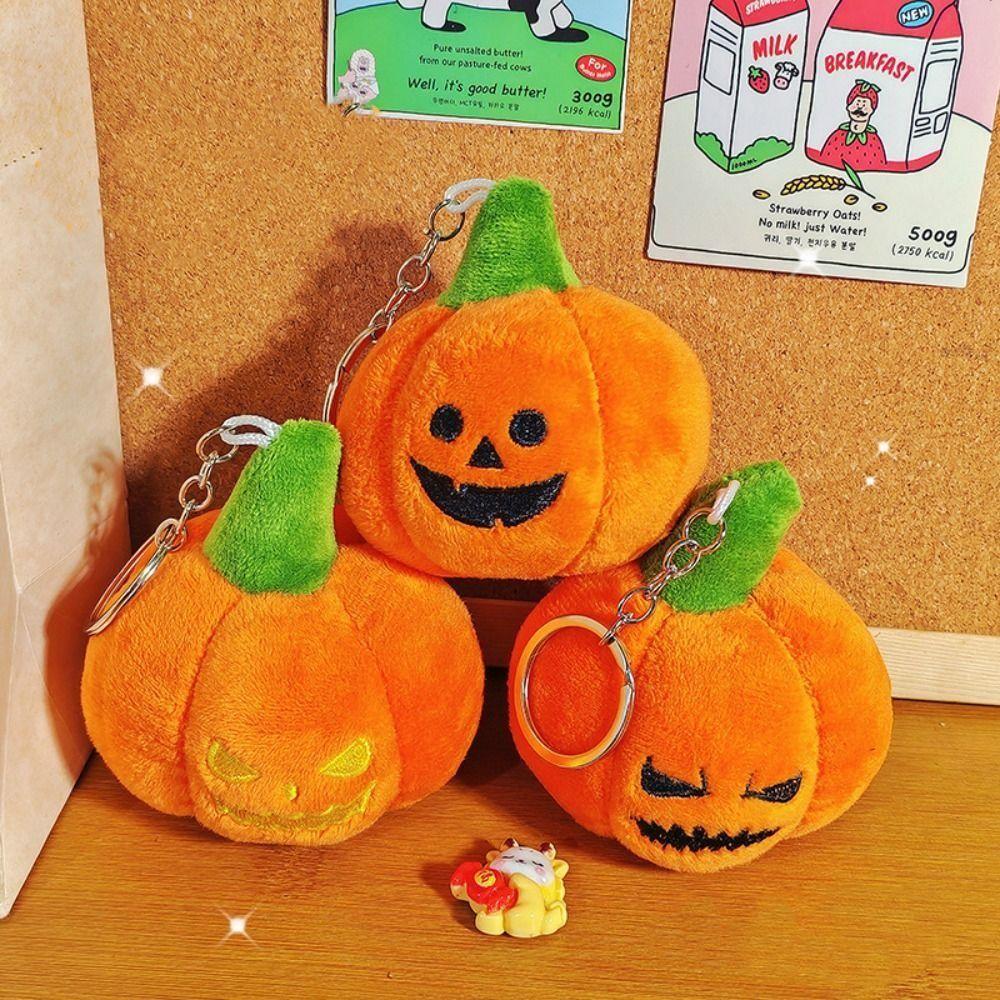 Hanging Halloween Pendant host Plush Doll Keychain Lovely Backpack Charm Kids/Children