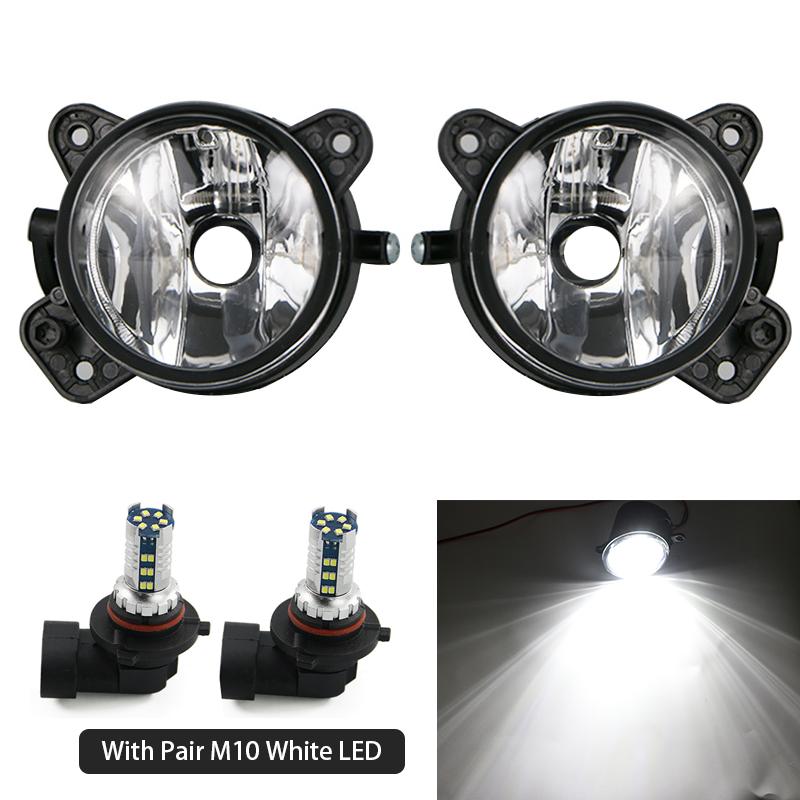 Pair Left&Right Fog Lamp For VW Polo 2005 2006 2007 2008 2009 2010 Front Bumper Anti Fog Light 6QD941699 6QD941700