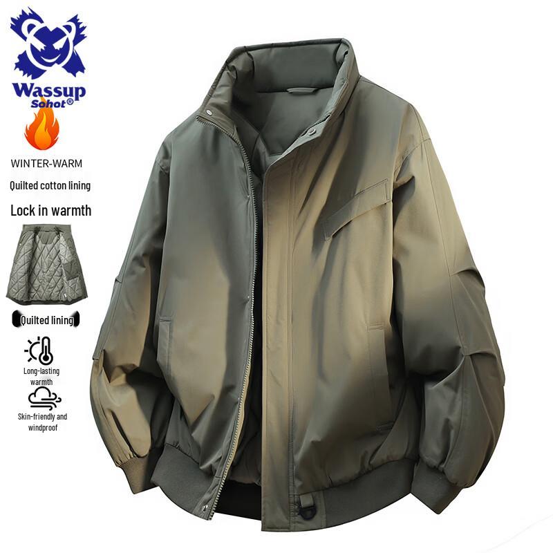 Wassup Sohot Men s Padded Winter Workwear Jacket 2XL