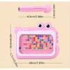 Crocodile Magnetic Drawing Board Toy Kids Bead Doodle Board with Stylus for Early Education