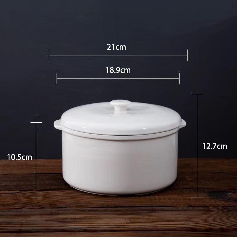 Wutuo Electric Stew Pot 1.6L Ceramic Inner Pot & Lid Set