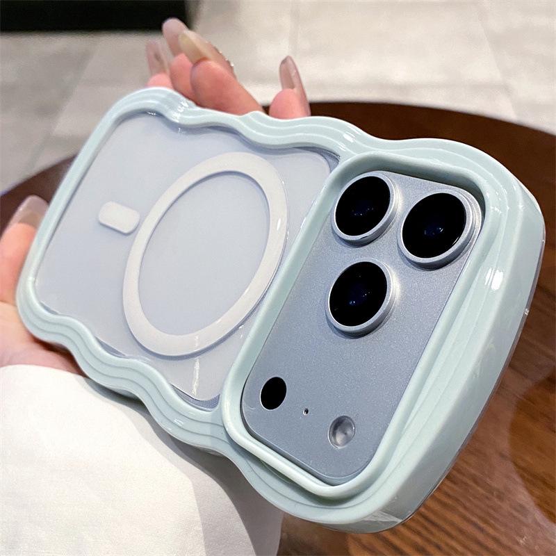 Transparent Magnetic Case for iPhone 17 Pro Max, Compatible with iPhone 13, 14, 15, 16