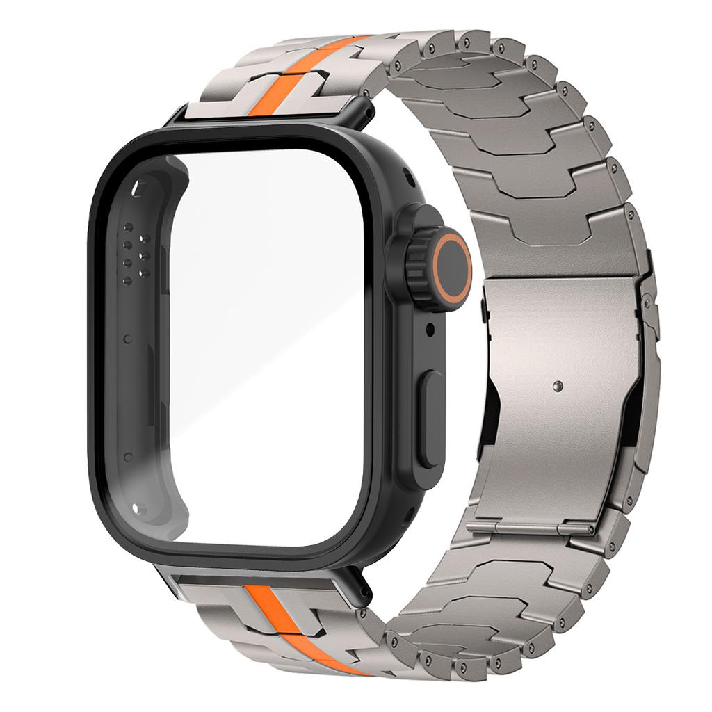 Rostfritt Stål Armband+BoettFör Huawei Watch Fit 4/4 Pro Rem Metallarmband Byt till Ultra PC Skydd Armband För Huawei Fit3