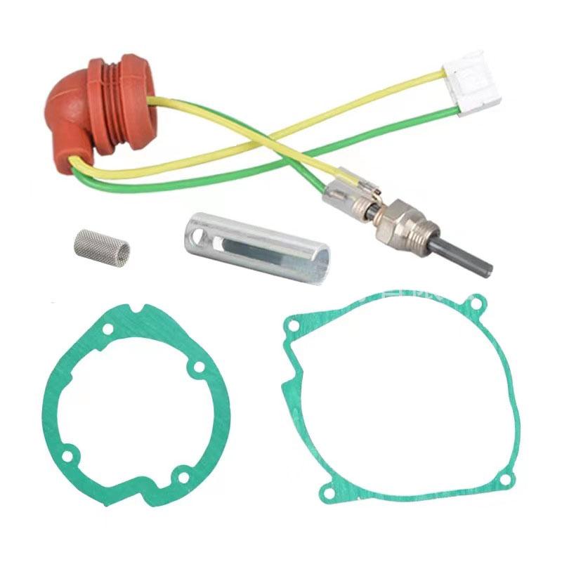 

Автомобильный воздушный дизельный обогреватель вентилятора двигателя горелки комплект прокладок +12 В керамическая свеча накаливания для китайского воздушного дизельного обогревателя 5 кВт автомобильный грузовик