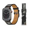 Leather Strap for Apple Watch 46mm 45mm 41mm 44mm 40mm 42mm 38mm 49mm 44 mm Band for iWatch Series Ultra 10 9 8 7 6 5 4 SE Belt