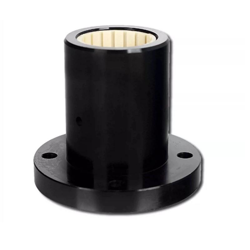1PCS LMK/LMF10/12/16/20UUMaintenance-free Engineering Plastic Aluminum Plastic Square/round Flange Linear Bearings