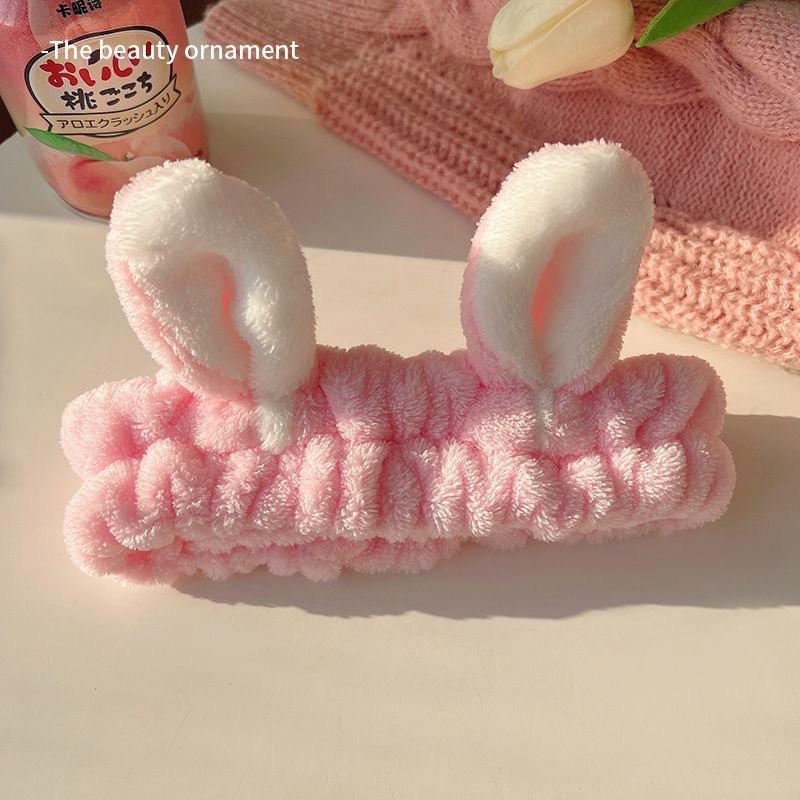 Cute Cartoon Face Washing & Makeup Headband for Women