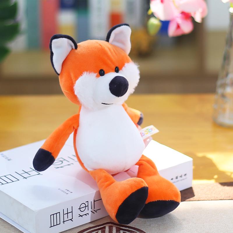 Forest Animal Plush Toys: Elephant, Monkey, Tiger, Lion, Giraffe Figurines - Children's Gift Collection