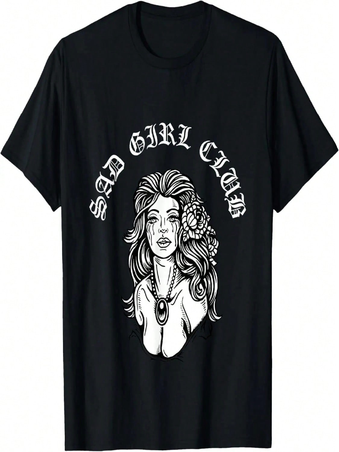 Sad Girl Club Chola T Shirt T-Shirt S разноцветный